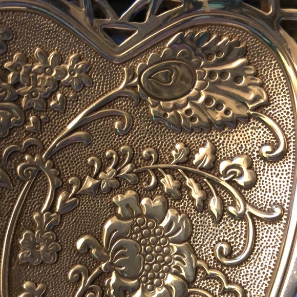 Brighton VANITY FAIR GARDEN HEART retired trinket dish - Picture 14 of 16